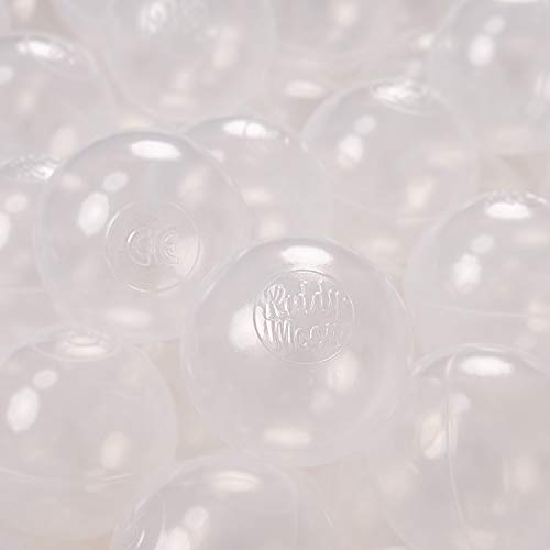 KiddyMoon Bolas Colores para Piscina Plástico ∅ 6Cm Niños Infantil Fabricado UE