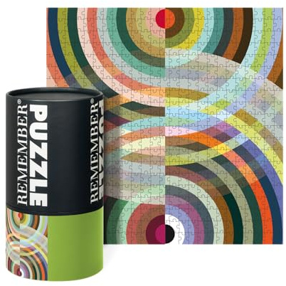 REMEMBER Puzzle Tartan - 500 Teile - 50 x 50 cm - hochwertiges Puzzle