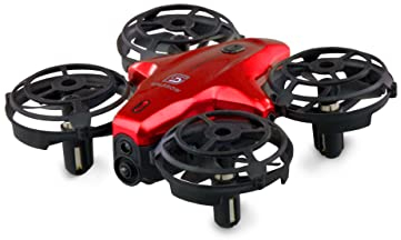 Amewi 25324 Sparrow Mini-Drohne mit Steuerungssensoren, rot