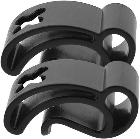 BESPORTBLE Giocattoli 2 Pz Fibbia Per Porta Dischi Da Esterno Morsetto Per Disco Per Uso Quotidiano Porta Compact Disc Accessorio Per Il Trasporto Porta Disco Plastica All'aperto Appendice