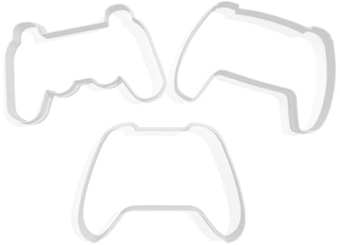 Cutting About Cookie Cutters Gaming Controller Cookie Cutter Pack - PS4 PS5 Xbox