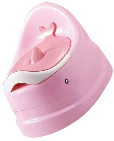 BESTonZON Kindertoilette Baby-toilettensitz Toilette Für Das Töpfchentraining Für Kinder Reisetöpfchen Kinder Trainieren Töpfchen Campingtoilette Faltbar Rosa Kleinkind Pp Toilleten Sitz