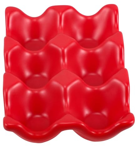 SHINEOFI Portauova in Ceramica Da Tazze Contenitore Portauova in Porcellana Organizer Per Riporre Le Uova Supporto Decorativo Per Servire Stoviglie Per Frigorifero Piano Di Lavoro Cucina
