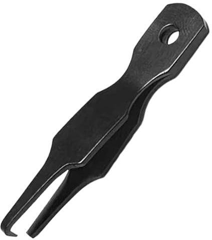 HAISENG Pinzette für Angelschnur, Öffner, Zange, Doppelöffnungszange, Stahl, Schnellspaltringe, Öffner, Werkzeug, Angelschneider, Werkzeug