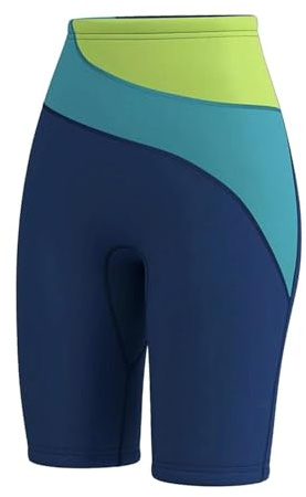 wisoolkic 3 mm neopren dykshorts män kvinnor pojkar erbjuder värme och komfort vid fridykning simning kajakpaddling surfing badkläder kajakpaddling byxor båtliv kanotpaddling, Blå, XXXL