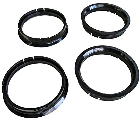 4x Zentrierringe Durchmesser: Aussen 63,3 mm + Innen 56,6 mm