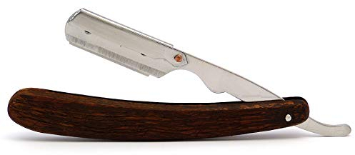 Rasiermesser 7/8'' mit Gußstahlklinge und edlem Holzgriff