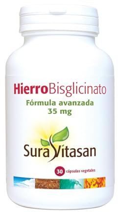 Hierro Bisglicinato 35 mg 30 cápsulas (Pack 2 u.)