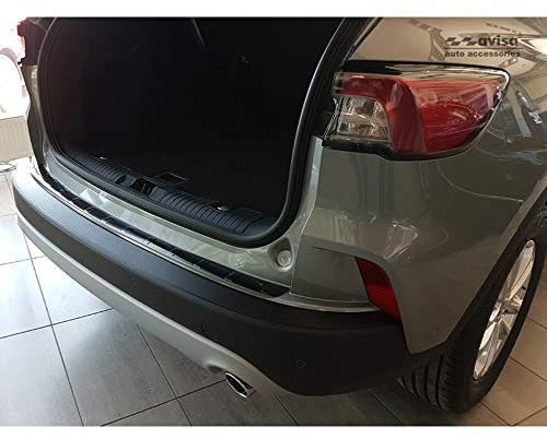 Avisa 2/45239 Ladekantenschutz Kompatibel mit FORD Kuga Mk3 | kompatibel mit Ford Kuga III Titanium/Trend/Cool+Connect/Hybrid 2019-2024 & FL 2024- exkl. ST-Line - Schwarz