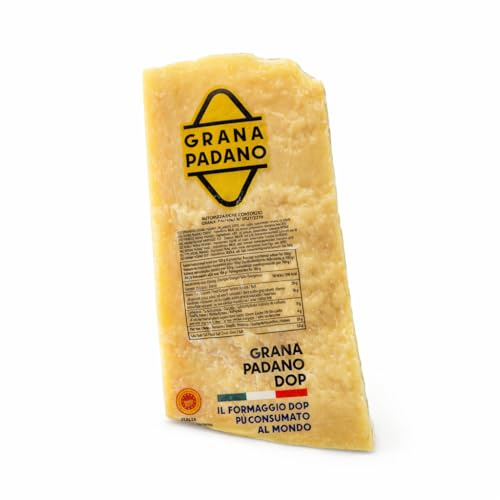 Grana Padano DOP | Queso Italiano Tradicional | 10 meses de maduración | 750g