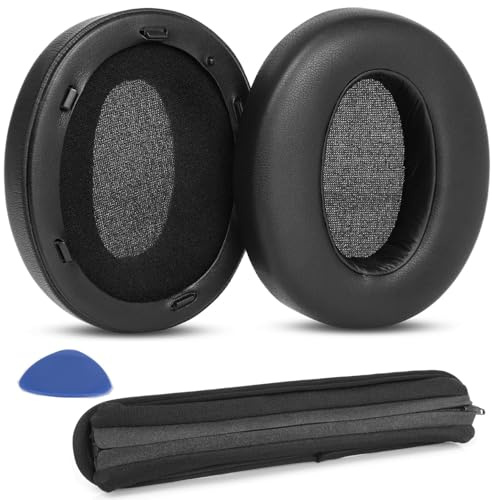 YunYiYi WH-XB910 - Cuscinetti auricolari di ricambio compatibili con cuffie Sony WH-XB910N XB910N WH-XB910N (WH-XB910N)