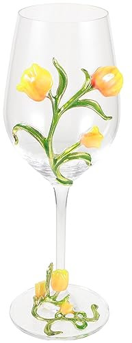Alipis Copa De De Diseño De Flores Vaso De Cóctel y Bares Para y Capacidad Moderada y Estabilidad