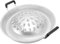 Ausla Parrilla BBQ Tailandesa, Sartén de Aluminio Antiadherente 2 en 1 para Interiores y Exteriores (35 cm/13.78in Color original)
