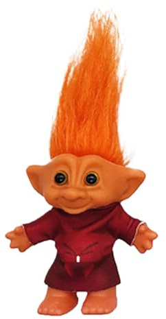 Kleine Troll-Spielfiguren - Niedliche Weihnachts-Figuren,Retro Schreibtischdekoration, Sammelfiguren, Lustige Deko Für Erwachsene Kinderzimmer Wohnzimmer