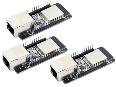 AYWHP 3 pezzi WT32-ETH01 ESP32 ethernet porta seriale integrata Bluetooth + modulo WiFi Combo Gateway