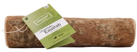 Chewies Kauknochen Hunde-Spielzeug aus Olivenholz - 100 % natürliches Hundezubehör risikoarm & langlebig - Größe XL: Für Hunde ab 30 kg Körpergewicht