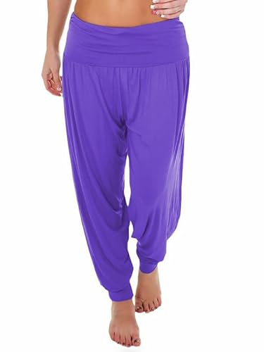 BODYWEAR LTD Damer trendiga harembyxor i plusstorlek damer full längd stretch vardagsbyxor