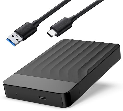 Meyritech 500GB External Hard Drive - USB 3.0 Type-C 500GB Hard Drive for Portable External Data Storage, Macbook, iMacs, PCs, Laptops, Xbox One & PS4 Consoles