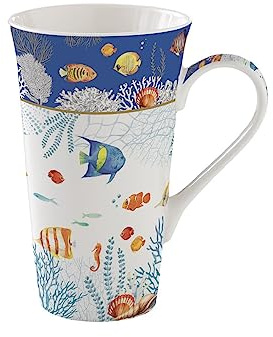 Easy Life - Coffret MUG en Porcelaine 600 ML Aquarium - EASYLIFE