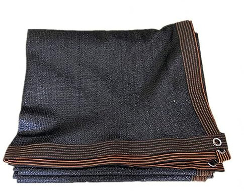 PanHuiWen Voile D'Ombrage Rectangulaire 3x4 Mat Voile D'Ombrage 5x5 Voile D' Ombrage Rectangulaire Tissu pour Pergola Filet Dombrage Noir,5x6m