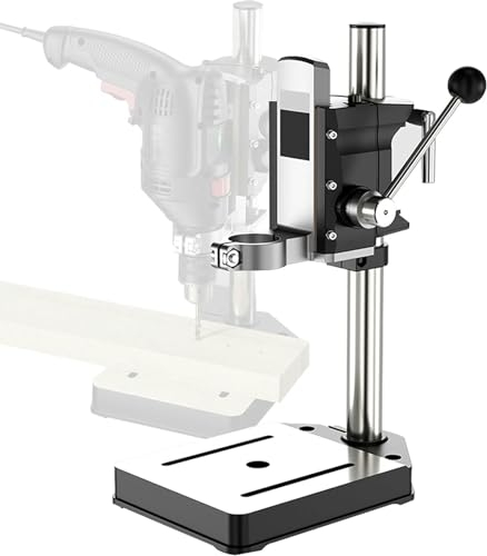 FLTRGO Bohrmaschinenständer, Bohrmaschinenständer Bohrständer mit Schraubstock, Tischbohrmaschinen Ständer für Bohrmaschine, DIY-Liebhaber