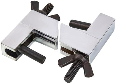 Rohrreparaturschelle, Hochleistungs-Schlauchschellen | Stabile Rohrschellen Schlauchschelle 2er Set | Verstellbare Schlauchschellen aus Metall, Schlauchschelle für Bremsöl-Vakuumschläuche