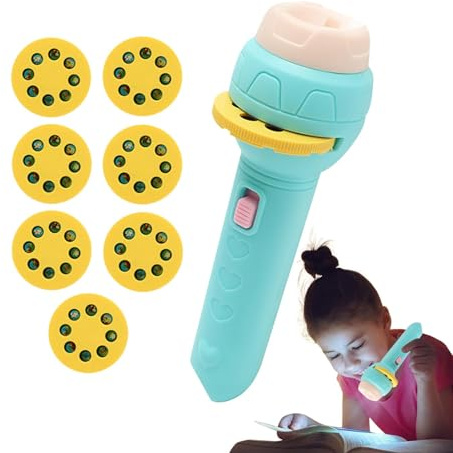 Giocattoli per proiettori per bambini, Torcia per proiettori giocattolo per bambini - Torcia per da soffitto a parete - Proiettore con torcia, 56 immagini, 7 , inclusi frutta, veicoli, animali