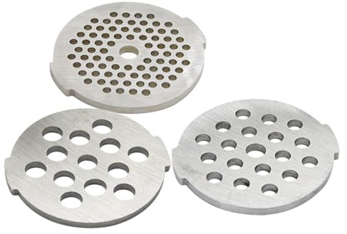 TH1000XUE Grille de Hachoir à Viande 54 mm #5 Disque en Treillis Inoxydable Plaque de Hachoir for moulinex HV2 HV4 HV6 HV8 HV9 AA141 DKA1 ME405 406 620 710(B 1 x 5.5mm)