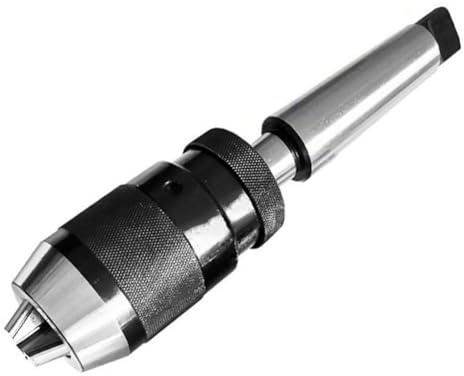 MT2 R8 - Portabrocas de vástago compatible con cono B10-B22, torno autoajustable para taladro CNC, accesorio de máquina de fresado, acero (varilla B16 R8 de 1 a 13 mm)