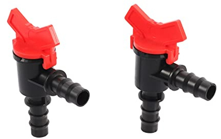 CZVJUKBYP Valve 16mm Pipe Water Control L Shaped Irrigation waterstop connectors Garden Hose Adapter tap