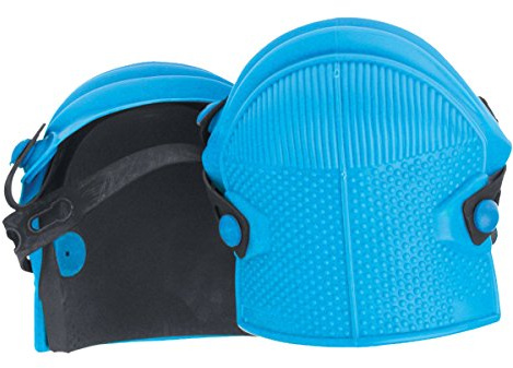 OX Tools OX-S240102 Deluxe Knee Pads, Double Strap, Rubber face with Foam Liner, Quick Release Fastening, One Size fits All