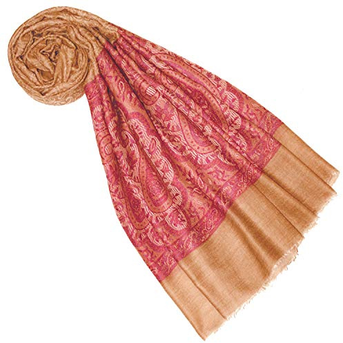 Lorenzo Cana Pashmina Schal Schaltuch 100% Kaschmir Kaschmirschal Kaschmirtuch Damenschal gewebt mehrfarbig