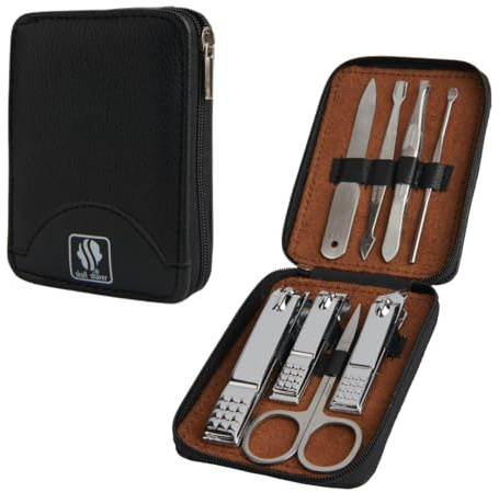 Skull Shaver Maniküre-Set - Professionelles Nagelknipser-Set - Nagelpflege aus Edelstahl - Pflegewerkzeuge | Professionelles Nagelknipser-Set, Nagelpflege aus Edelstahl, Pflegewerkzeuge