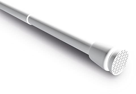 Levivo Gardinenstange verstellbar 105-180 cm Weiß