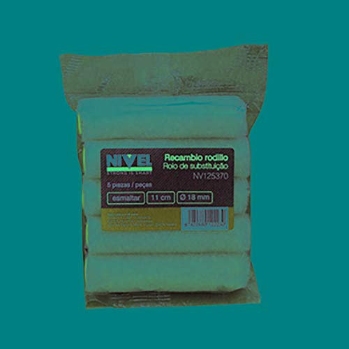 Nivel Rodillo R/Mini ESMALT/Barn 11 CM 5 PZ
