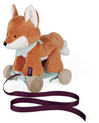 Kaloo - Les Amis - Fuchs Paprika als Laufspielzeug, Plüschtier und Ziehspielzeug - ab der Geburt, K970002