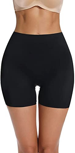 Joyshaper Mutande Snellente Donna Mutande Modellante Pancia Piatta Pantaloncini Contenitivi Push Up Guaine Snellenti Slip Antisfregamento, Nero, M