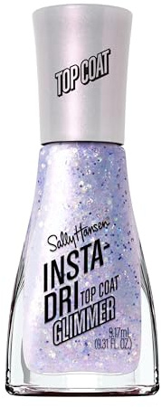 Sally Hansen, Nagellack Insta-Dri Crystal, schnelltrocknend, für professionelle und langanhaltende Maniküre, Glimmer 131