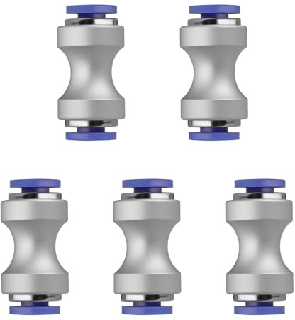 5PCS Teflon Zuführungsrohrverbinder für X1/P1 Serie, PTFE Rohr AMS Verbinder Koppler Pneumatische Verbindung für Bambu Lab X1/X1C/X1E/P1P/P1S 3D Drucker