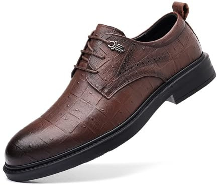 NLNKDTDPAK affärssandaler i läder(Brown,41 EU)