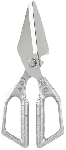 Kitchen Scissors - Stainless Steel Cutter | Kitchen Turkey Scissors for Chicken Fish Duck Bone Vegetables BBQ Camping Picnic