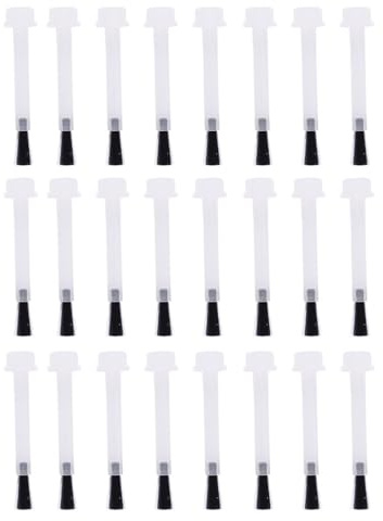 AUTSUPPL Pinceles de Esmalte de Uñas Desechables Mango, 50 Unidades, Pinceles Planos para Repuesto en Botellas de Esmalte, Aplicadores Precisos para Manicura y Arte de Uñas Profesionales
