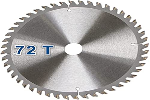 Scheppach Sägeblatt Ø210 x 30mm | passend für Tauchsäge PL75 Handkreissäge | für Vollholz, Laminat und Kunststoffe | 72 Zähne | Zubehör 7901800602