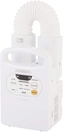 Iris Ohyama, 3-in-1 Electric blanket heater, dryer & disinfector, 560W, Expendable hose, Preset functions, Dust mite eliminator mode, For bedding, blanket - Quilt Dryer FK-C2 - White [UK model]