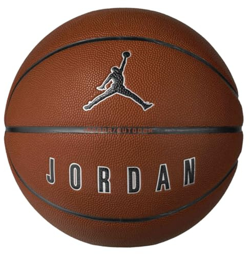 Nike Jordan Ultimate 2.0 8P Deflated Palle da basket Amber/Black/Metallic Silver/Black 7