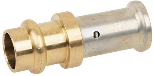Adaptateur laiton à sertir multicouche TH ou BE Ø16x2.0-Cuivre V Ø16