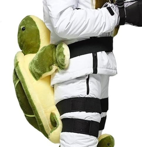 1pair Sports Knee Albow Protection Ski Skate Snowboard Skiing Protector Padded Kids Turtle Cushion Pad for Sports