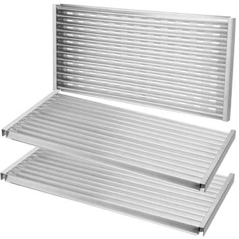 43,2 cm Grillrost für Charbroil Performance TRU-Infrared 450 3-Brenner 463370719 463371719 463371116 463371316 463371716 463336016, G460-82 00-W1 Edelstahl-Strahler für Charbroil Grillteile