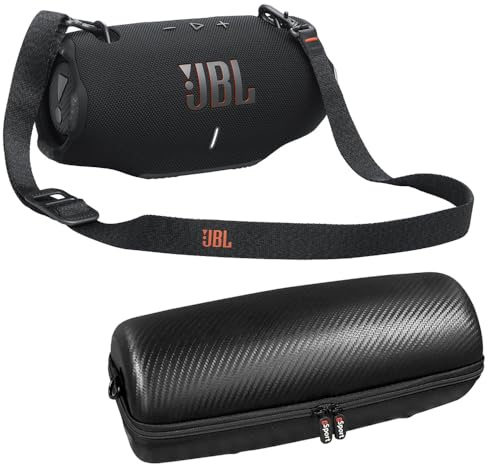 JBL Xtreme 4 - Set di altoparlanti Bluetooth con tracolla e custodia gSport (nero)
