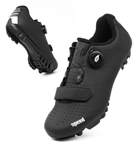 Meiju Mateju Moutntain Fahrradschuhe Herren Damen MTB Schuhe SPD Mountainbike Schuhe Unisex Atmungsaktive MTB Schuhe Radschuhe